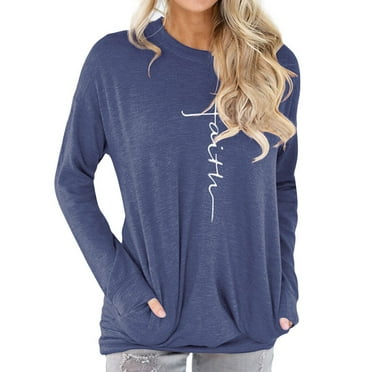 Womens Tops Long Sleeve Patchwork Loose T Shirts Blouses Sweatshirts Casual Tunic Tops Clearance for Women Womens Tops Long Sleeve Patchwork Loose T Shirts Blouses Sweatshirts Casual Tunic Tops Clearance for Women